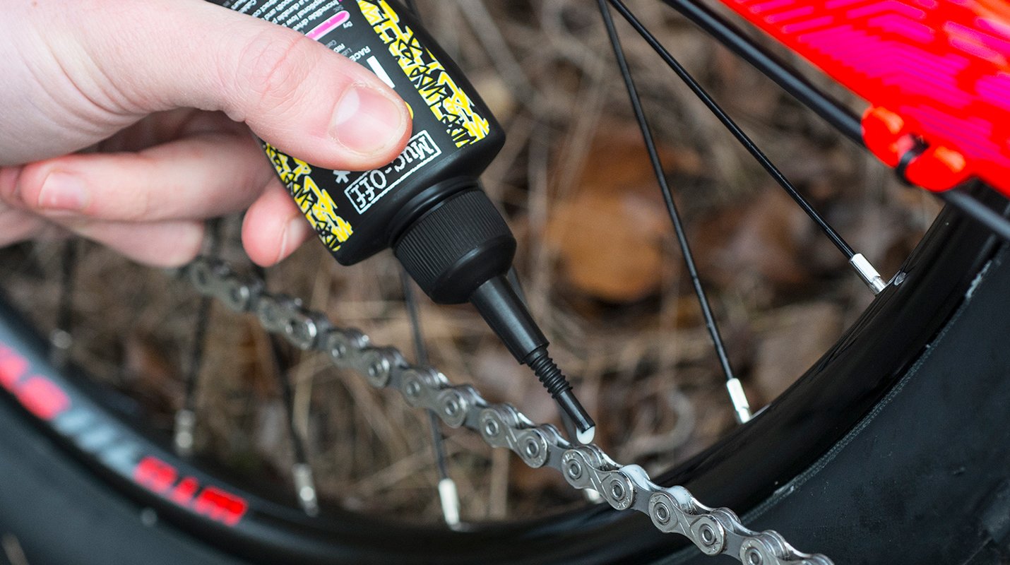 Lubricante de cadena seco bicicleta Muc-Off 50ml.