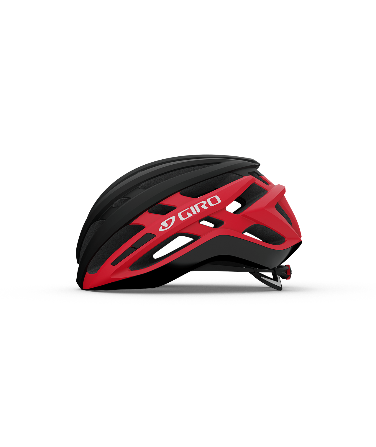 CASCO GIRO AGILIS MATE BLACK BRIGHT RED