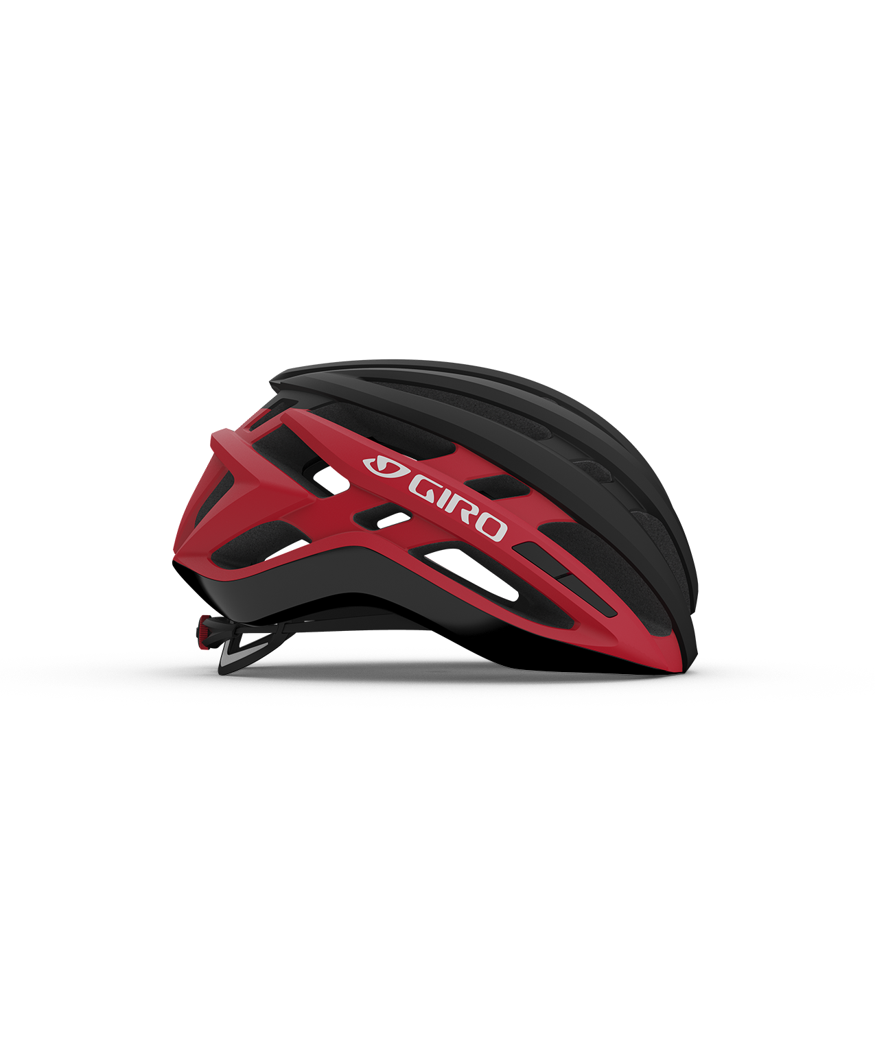 CASCO GIRO AGILIS MATE BLACK BRIGHT RED