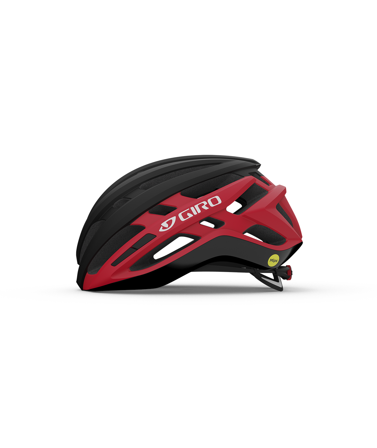 CASCO GIRO AGILIS MIPS MAT BLACK/BRIGHT RED