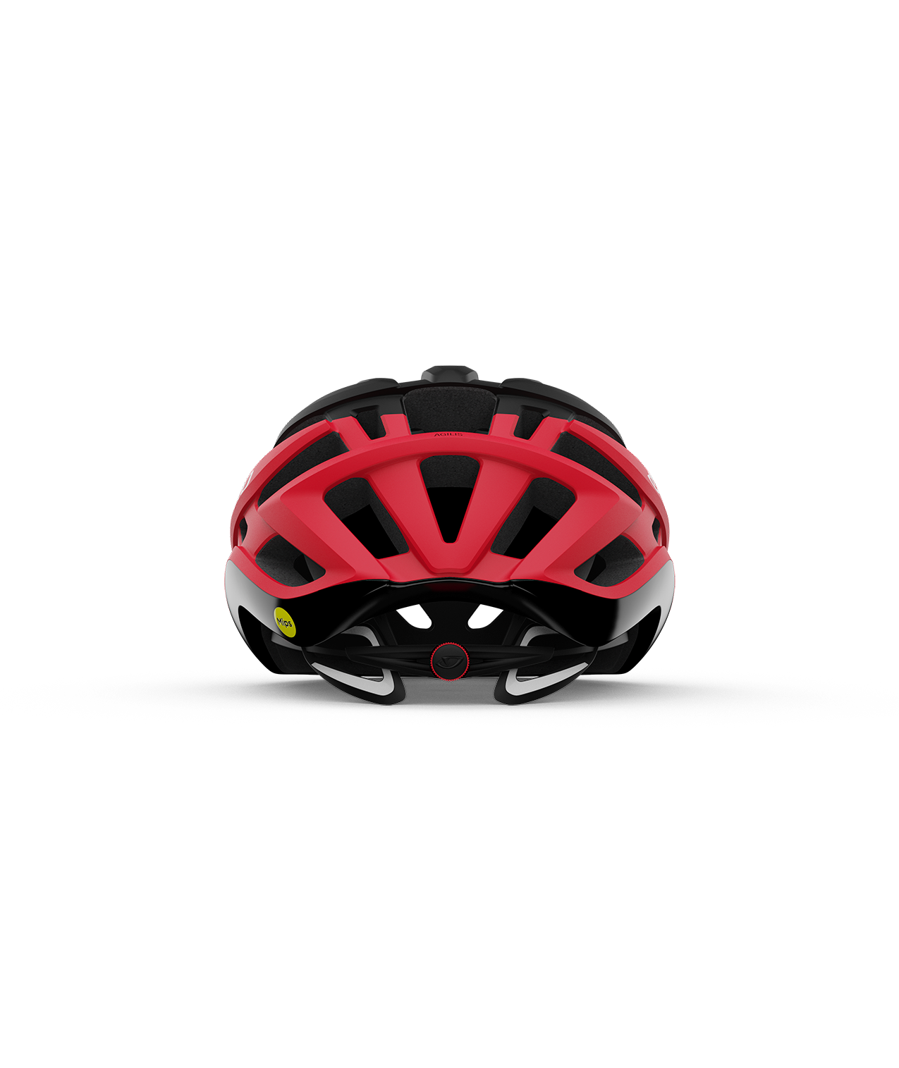 CASCO GIRO AGILIS MIPS MAT BLACK/BRIGHT RED