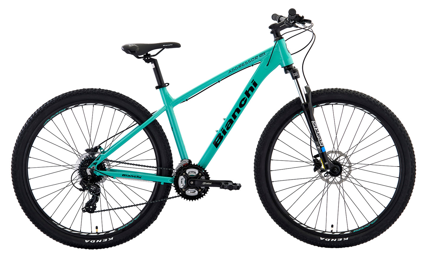 BICICLETA BIANCHI AGGRESSOR 29 ALLOY SIZE M CELESTE BIANCHI