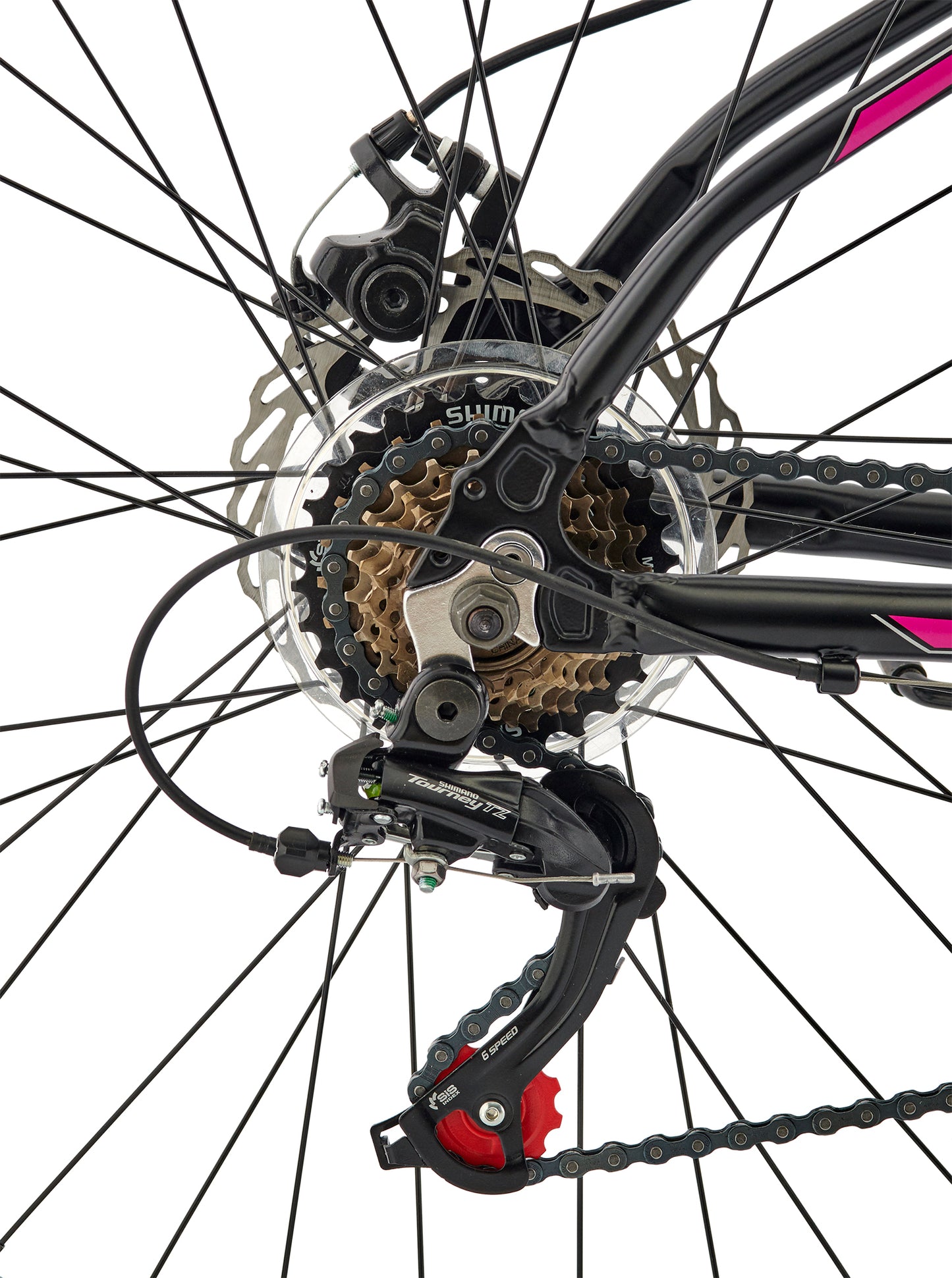 BICICLETA BIANCHI ADVANTAGE 27,5 LADY SX NEGRO SEMI MATTE