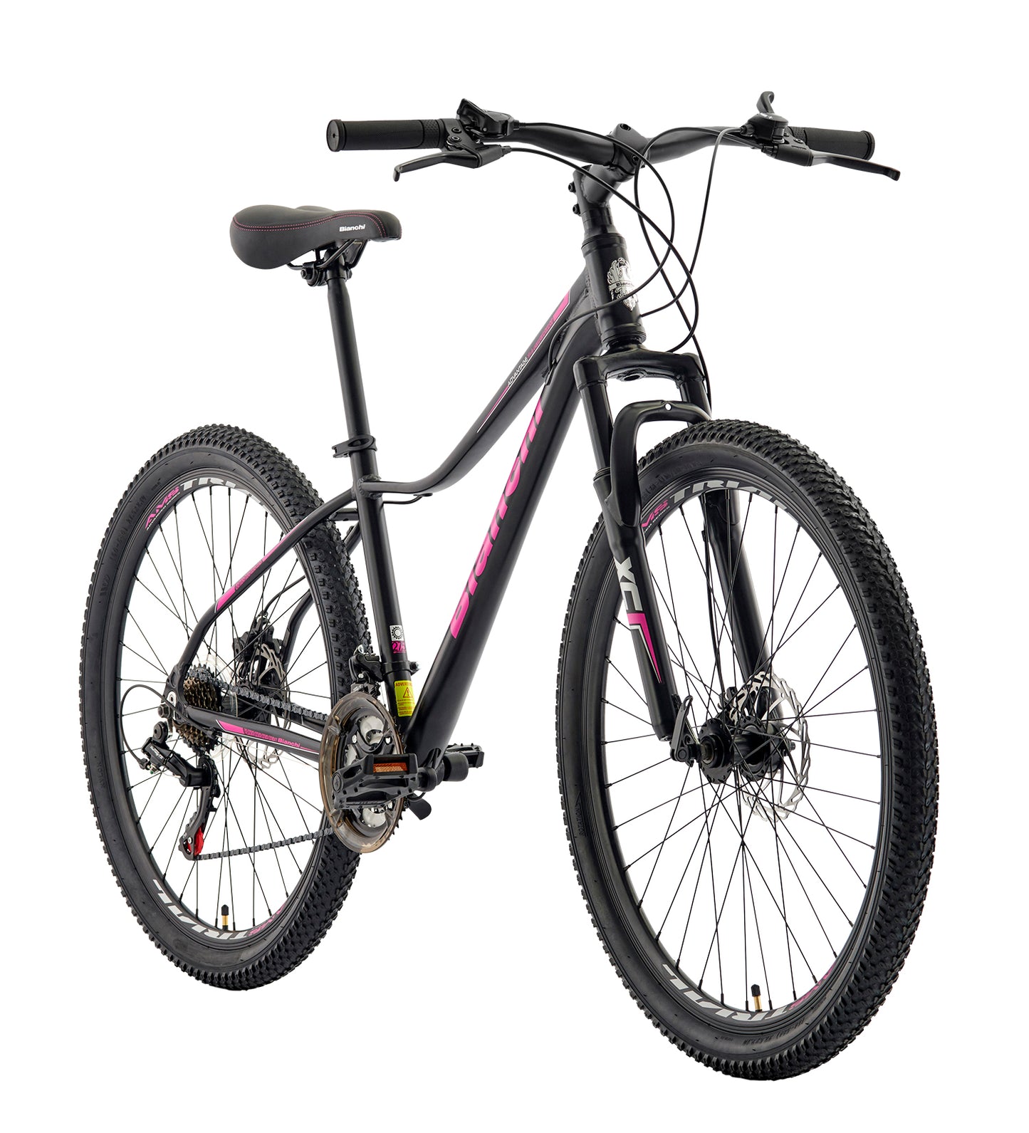 BICICLETA BIANCHI ADVANTAGE 27,5 LADY SX NEGRO SEMI MATTE