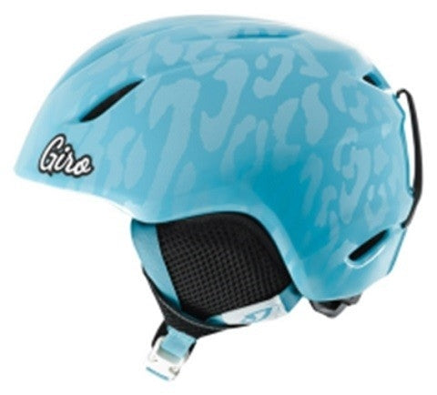 CASCO GIRO NIEVE VAULT BLUE LEOPARD