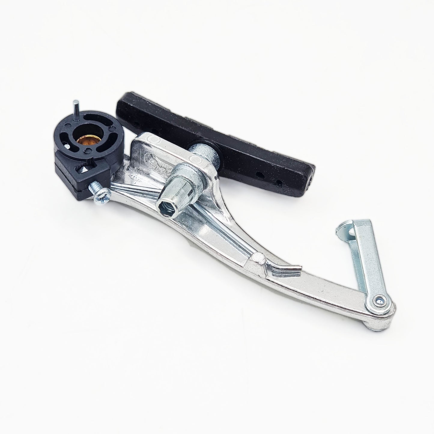 Freno V-Brake Alum C/Fundas Y Piolas Silver con gomas 70mm