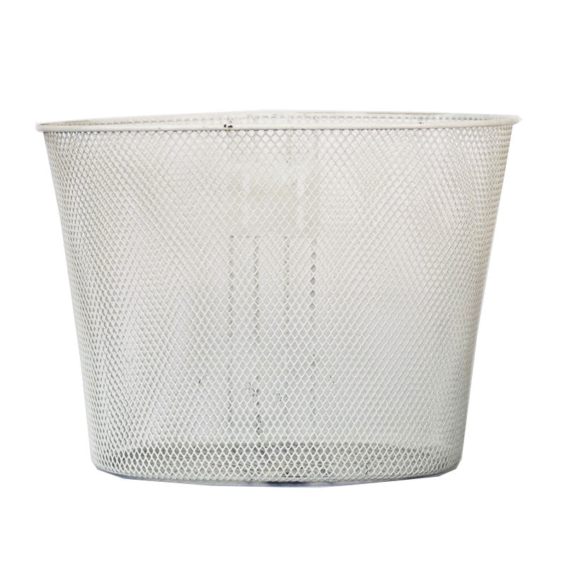 Canasto Acero Malla 37X25X26Cms Blanco