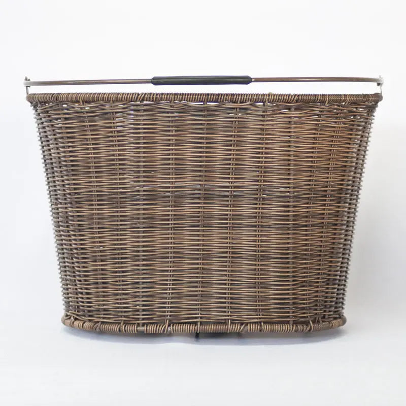 Canasto Rattan Mix Brown 39X28X24 Otras marcas