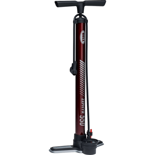 BOMBIN DE PIE CON MANOMETRO BELL ZEPHYR 550 CON MANOMETRO