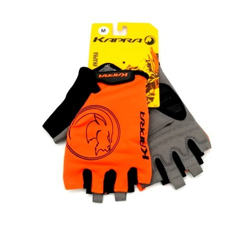 GUANTE KAPRA XC LOGO BLACK/ORANGE