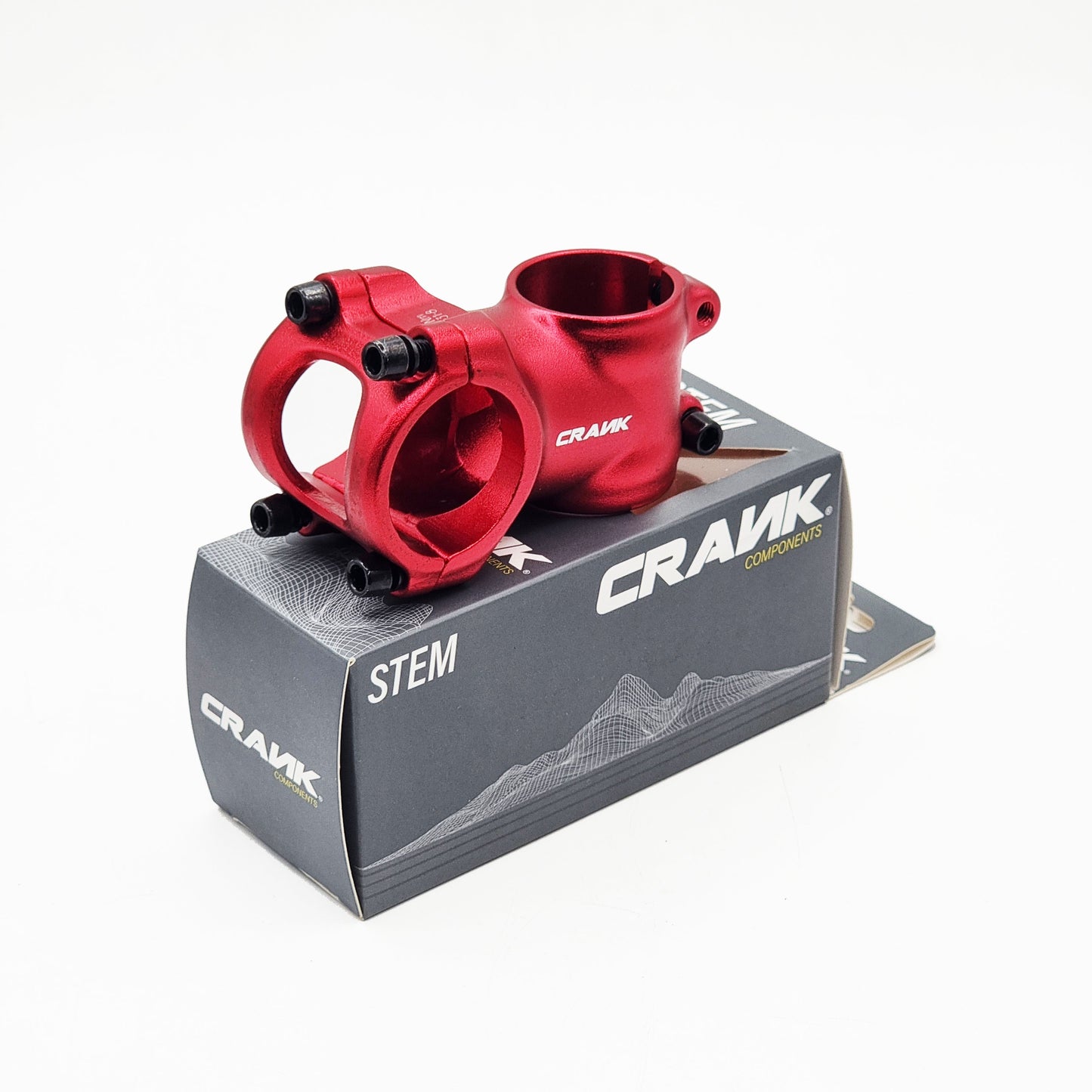 TEE CRANK 286X318MM 50MM ROJO CON LOGO BLANCO DISPLAY