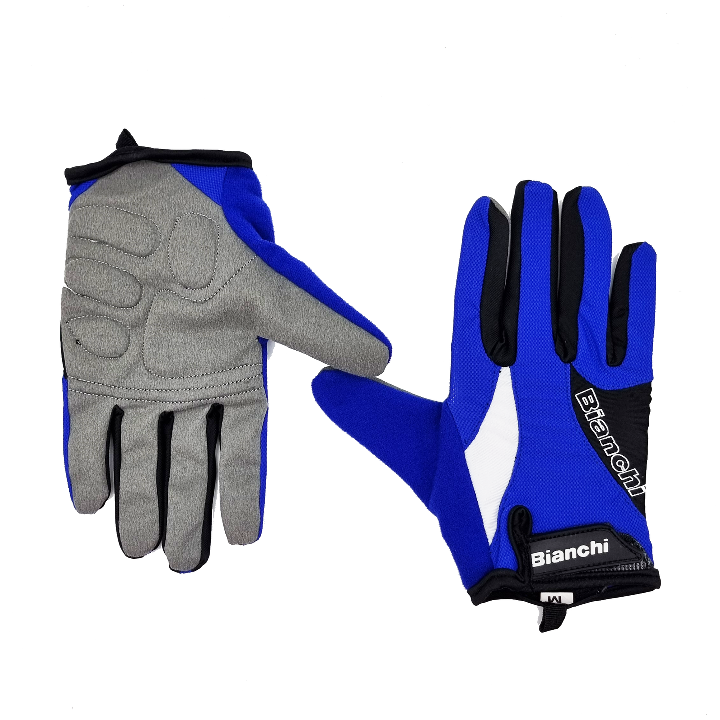 GUANTE BIANCHI FULL FINGERS BLUE/BLACK/WHITE