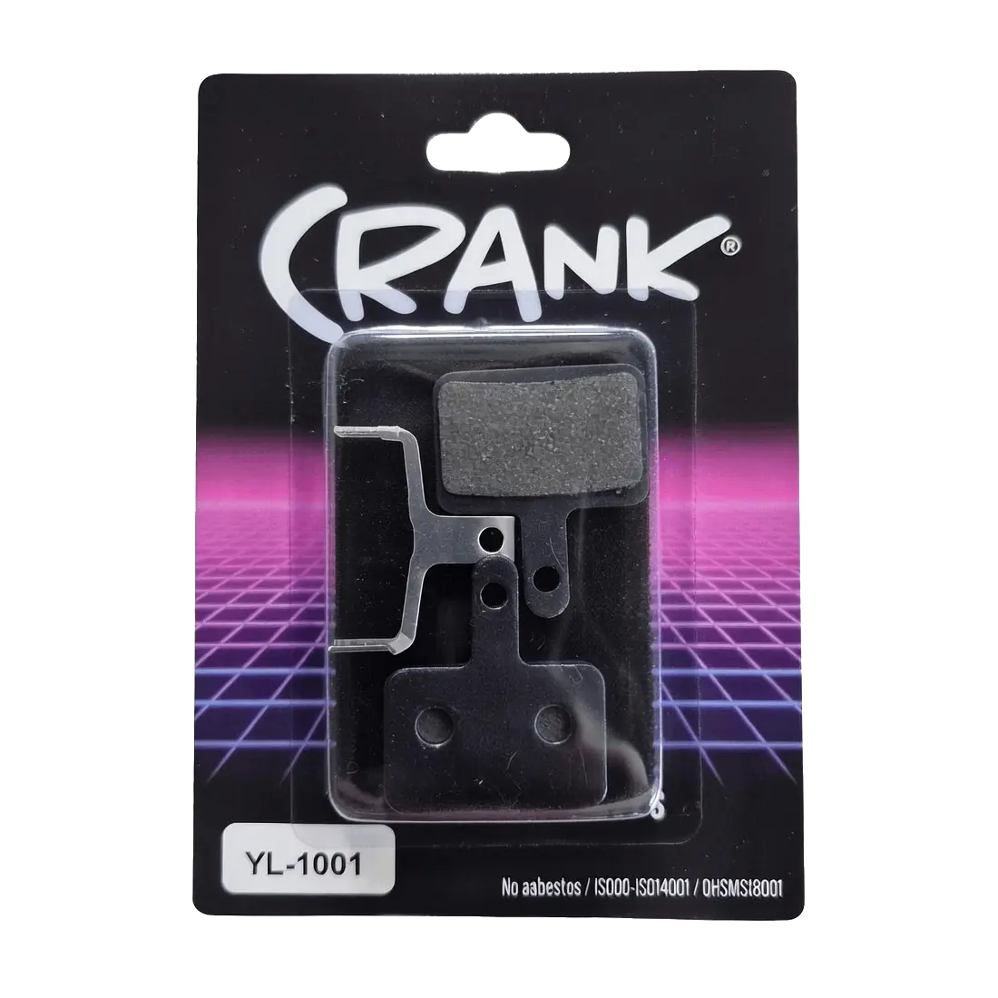 PASTILLA DE FRENO CRANK SHIMANO/TEKTRO SEMI METALICO - Bianchi Store