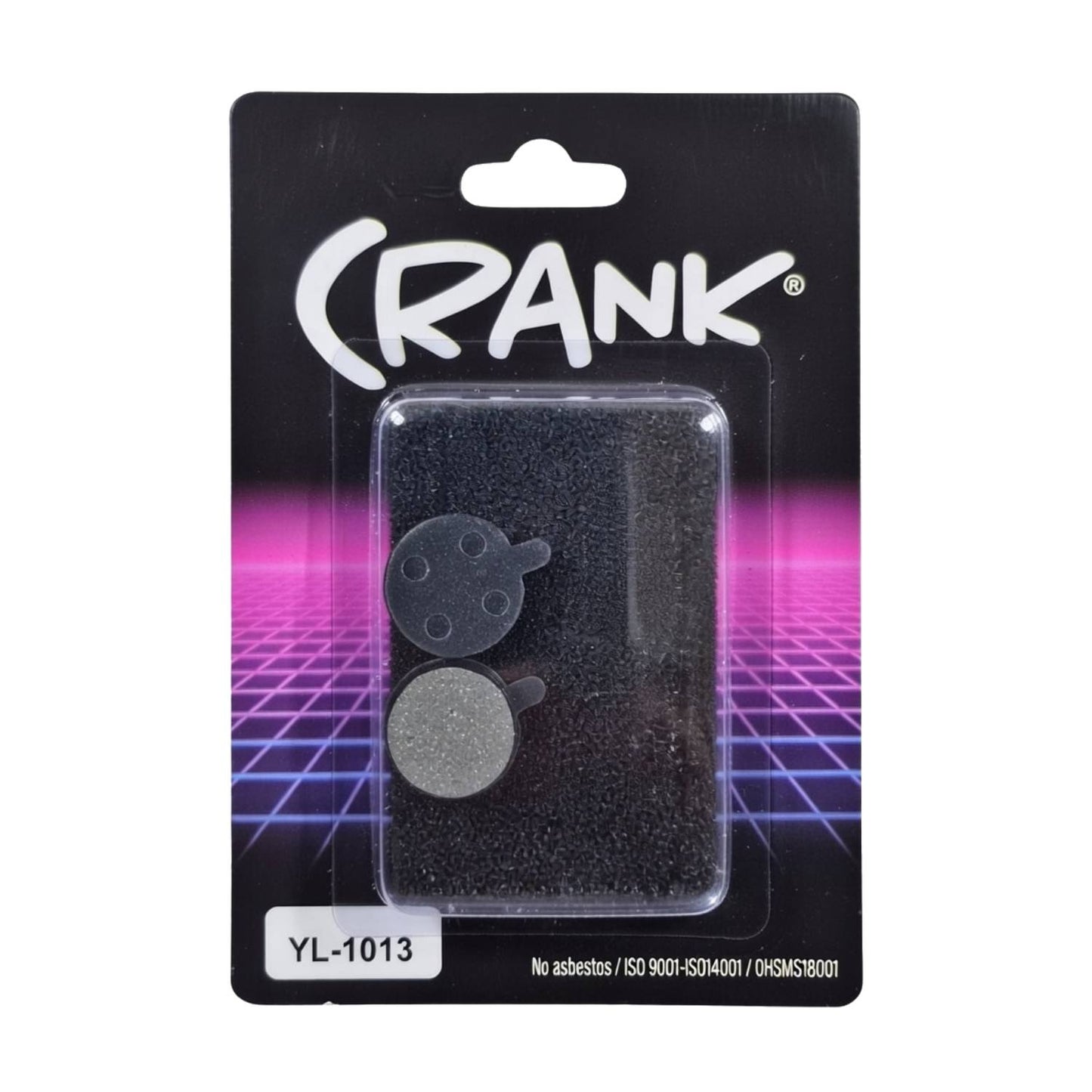 PASTILLA DE FRENO CRANK ZOOM COMPUESTO SEMI METALICO