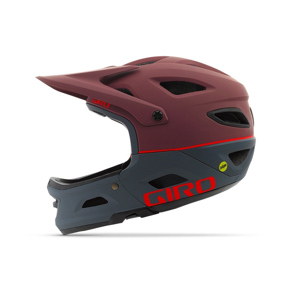 CASCO GIRO SWITCHBLADE MATE DARK SLATE MAROON