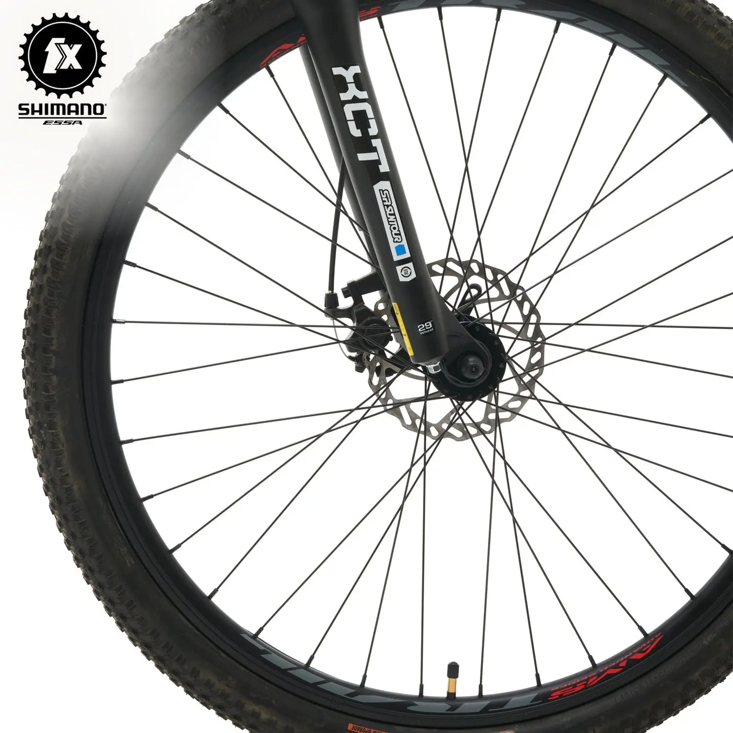 BIANCHI AGGRESSOR 29 SX - ESSA - 1*8 - NEGRO SEMI MATTE - Bianchi Store