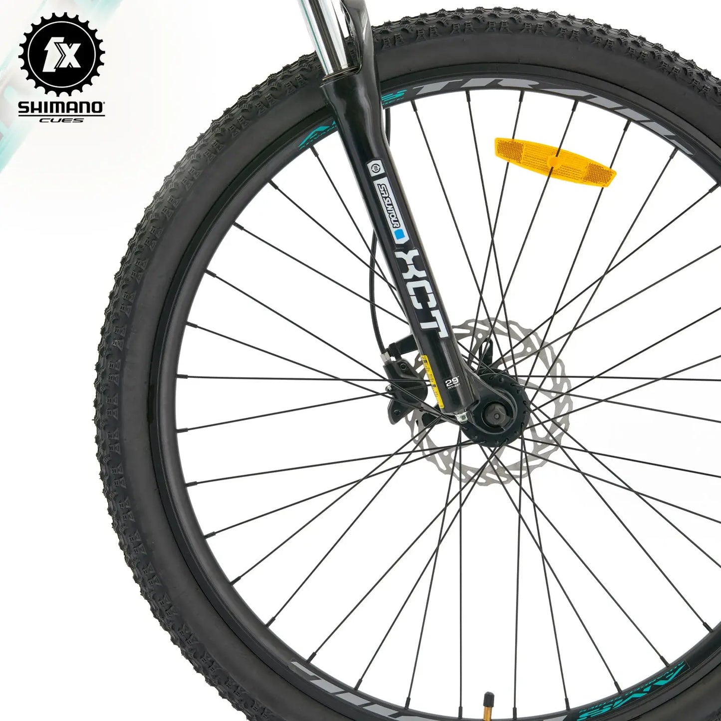 BIANCHI AGGRESSOR 29 SX R9.1 - CUES - 1*9 - CELESTE - Bianchi Store