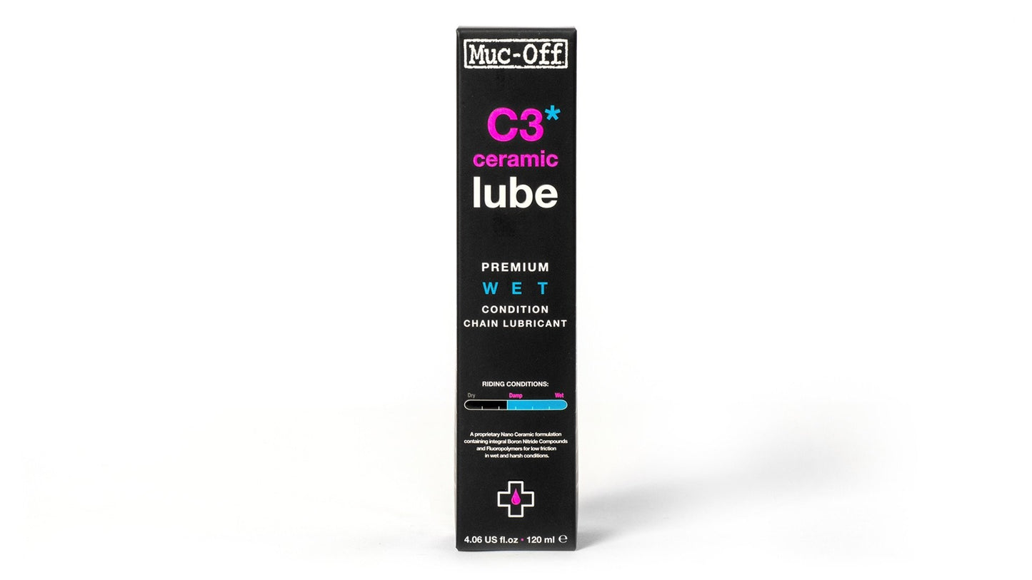 Lubricante de cadena húmedo wet ceramic lube Muc-Off 120ml