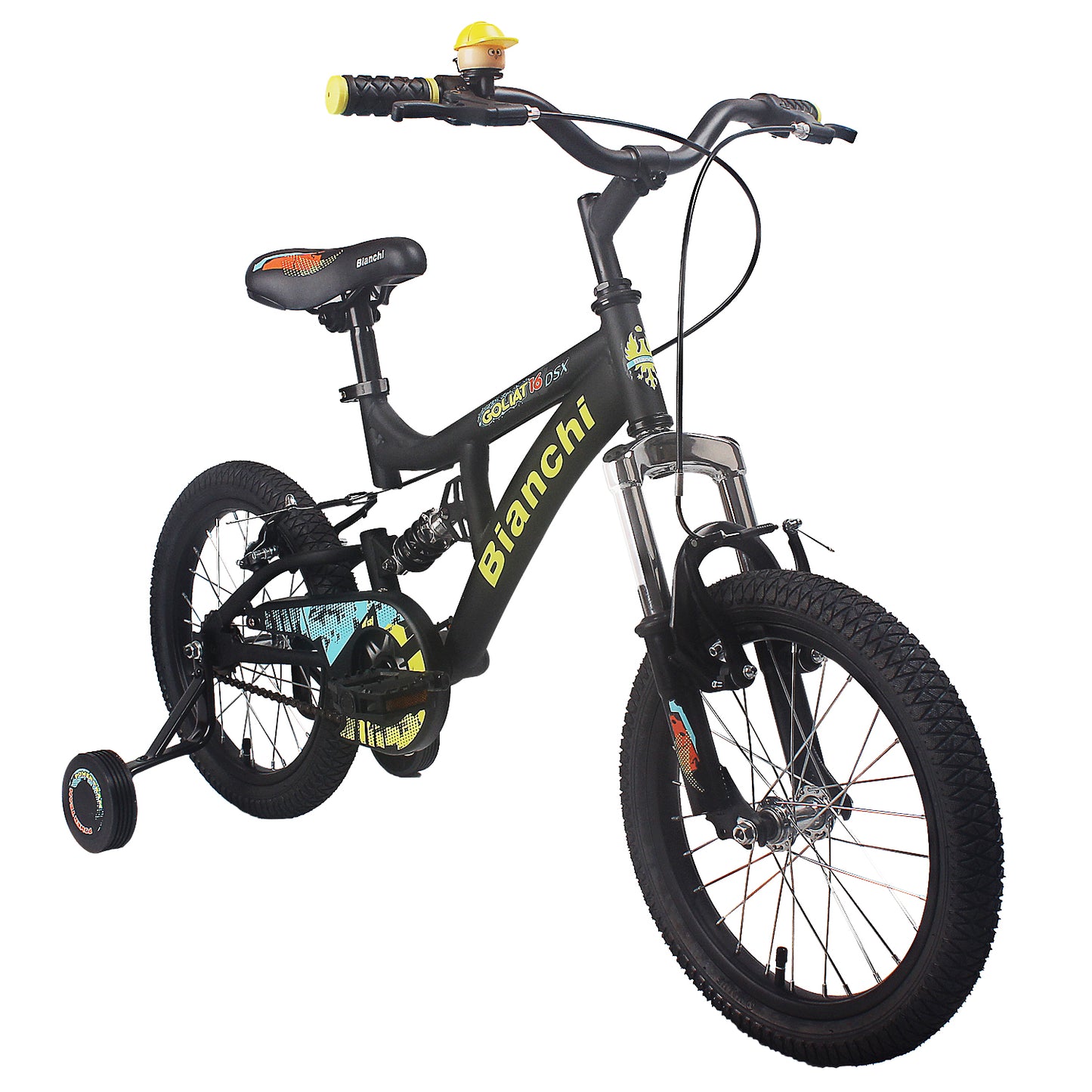 BICICLETA BIANCHI GOLIAT 16 DSX NEGRO