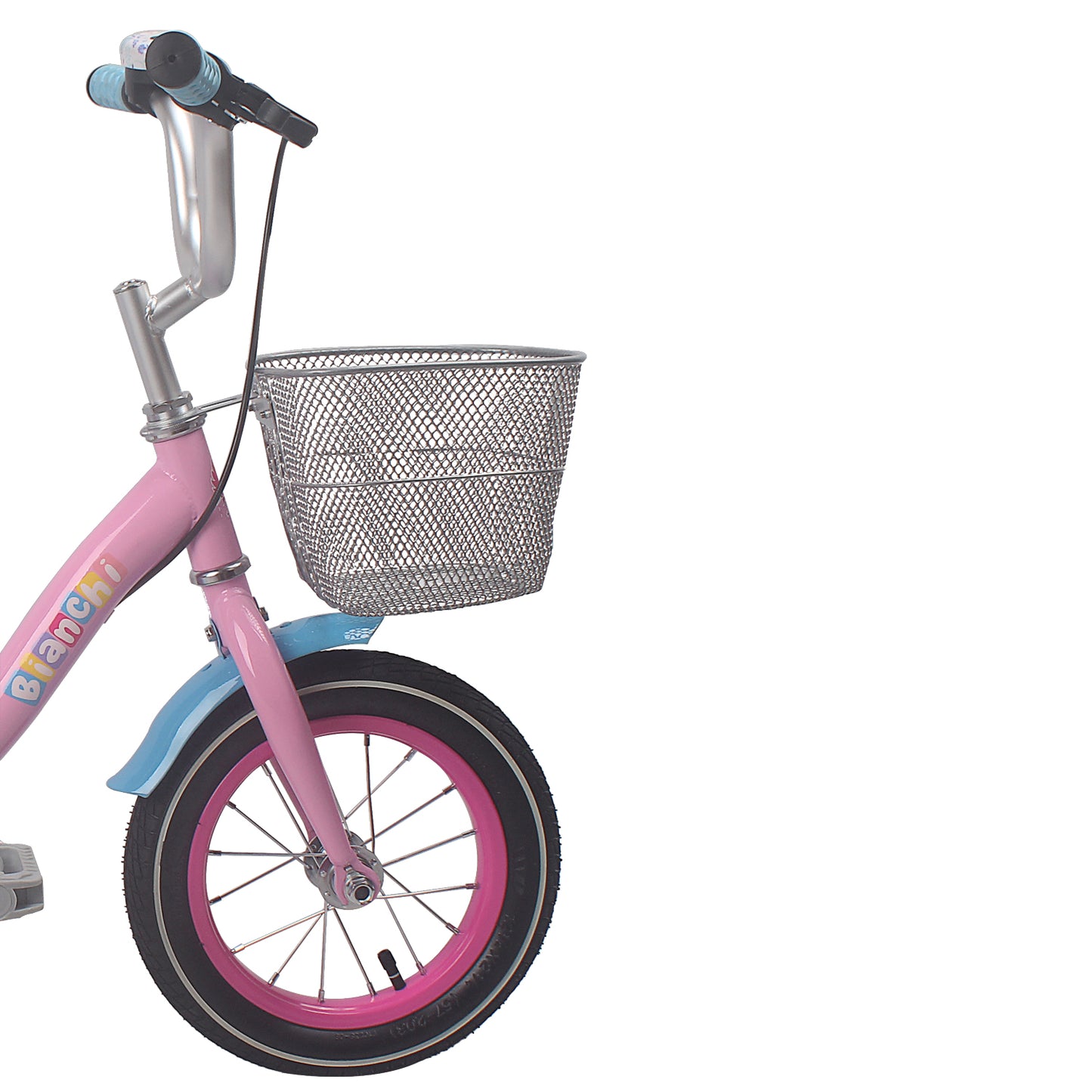 BICICLETA BIANCHI KITTY 12 ROSADO / CELESTE