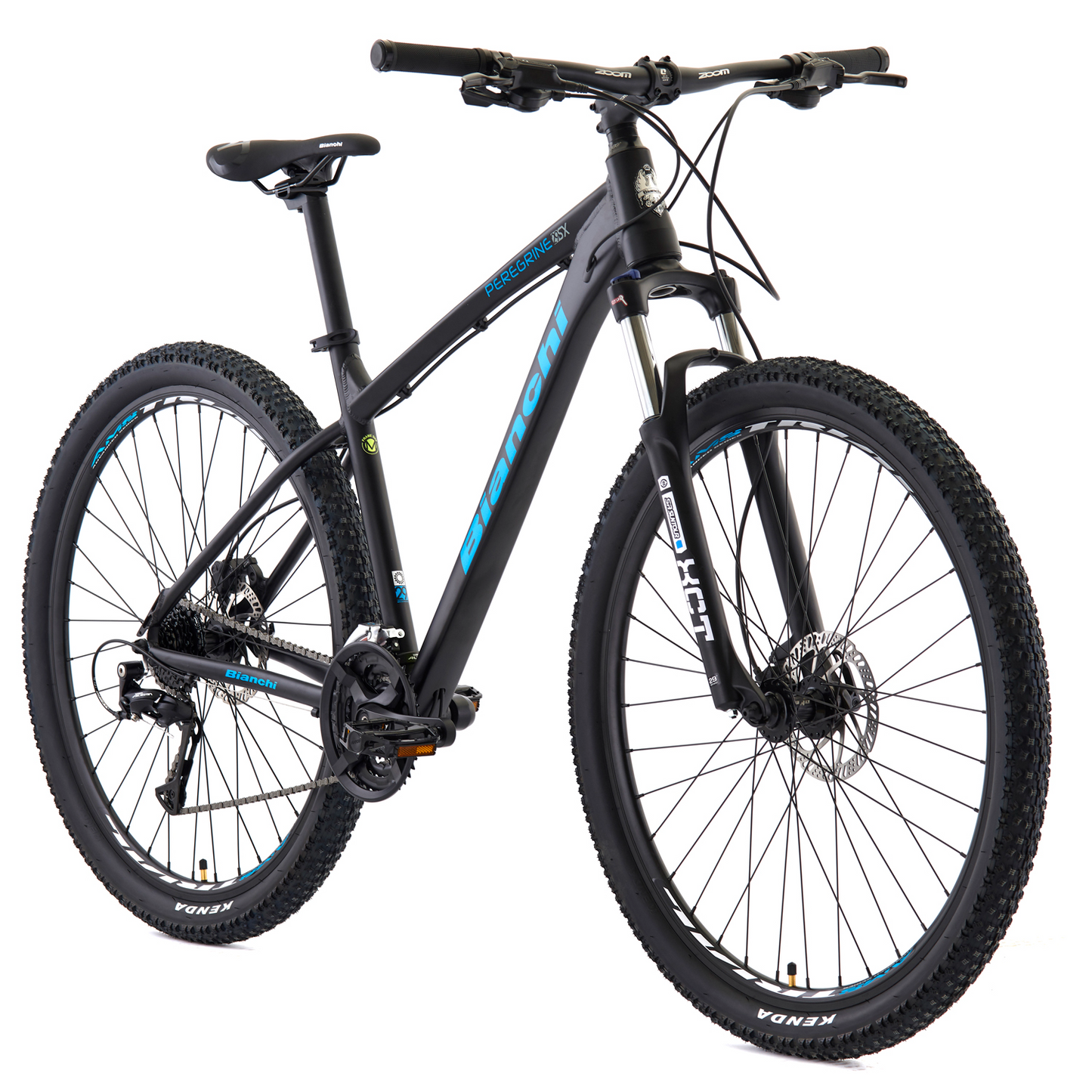 BICICLETA BIANCHI PEREGRINE 29 NEGRO SEMI MATTE