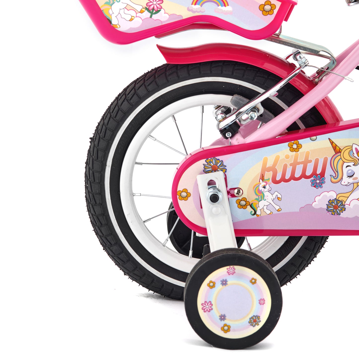 BICICLETA BIANCHI KITTY 12 ROSADO / FUXIA