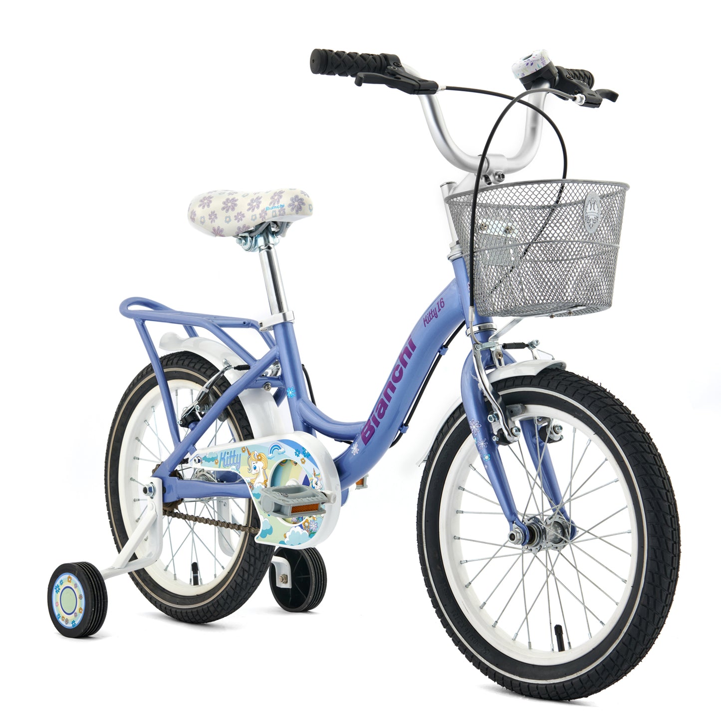 BICICLETA BIANCHI KITTY 16 LILA / BLANCO