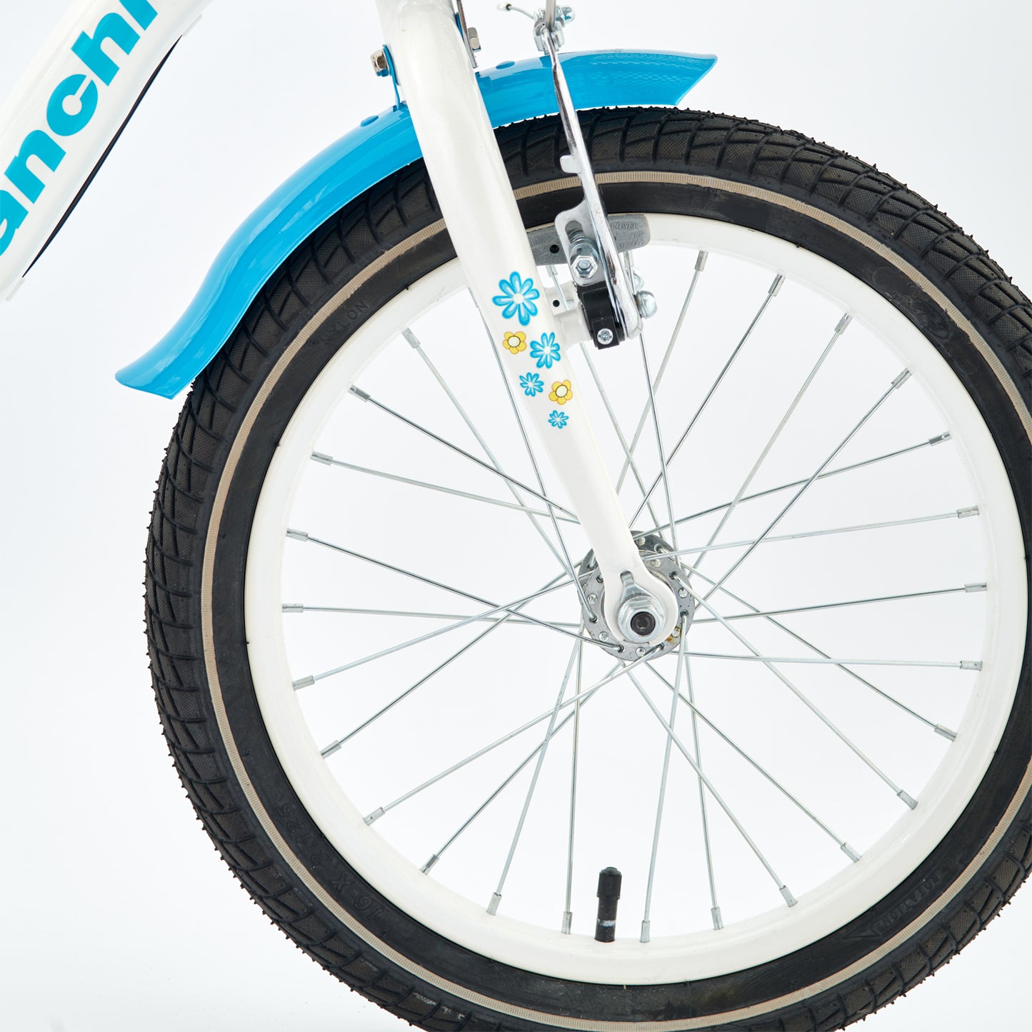 BICICLETA BIANCHI KITTY 16 BLANCO / CELESTE