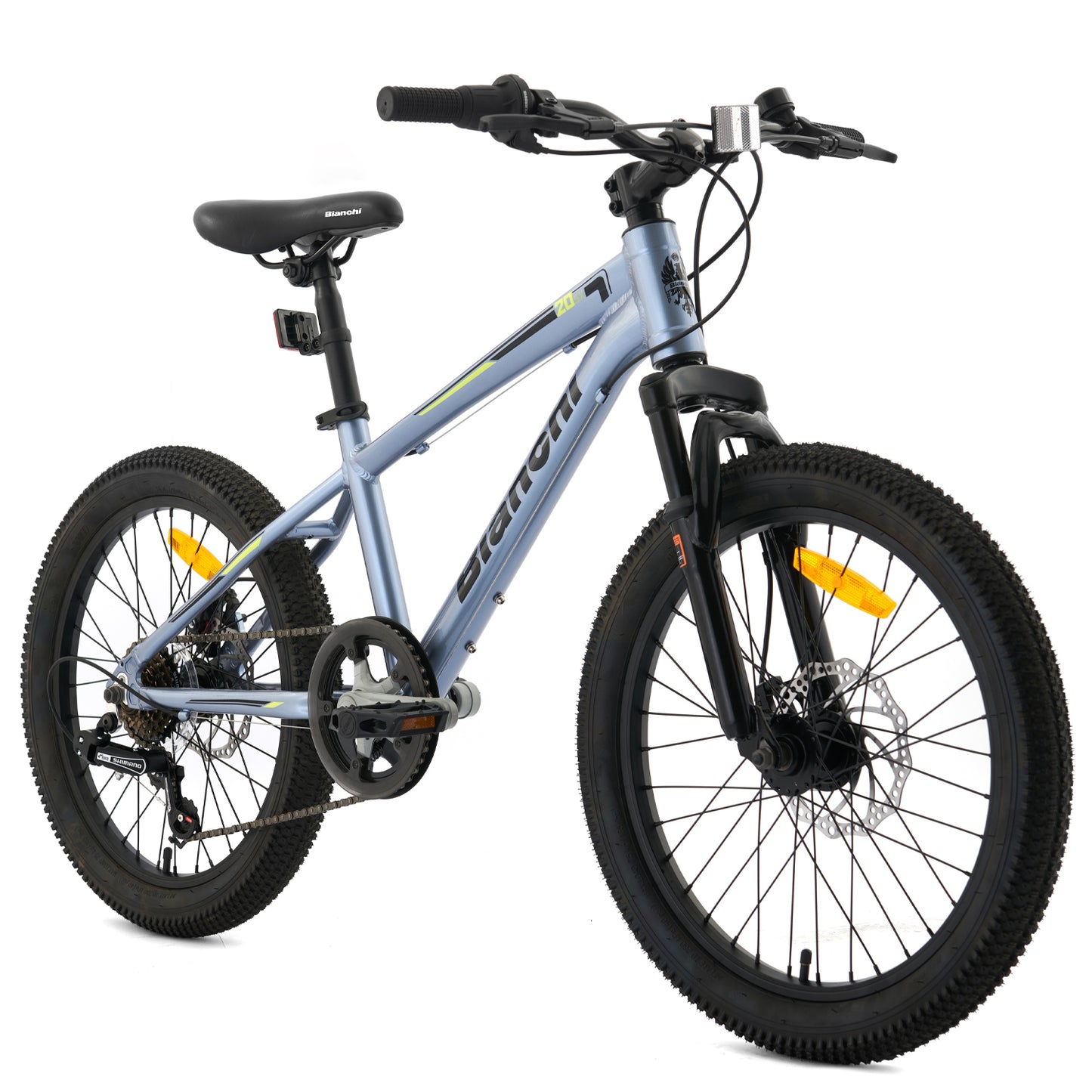BICICLETA BIANCHI WOLF 20 SX PLATA