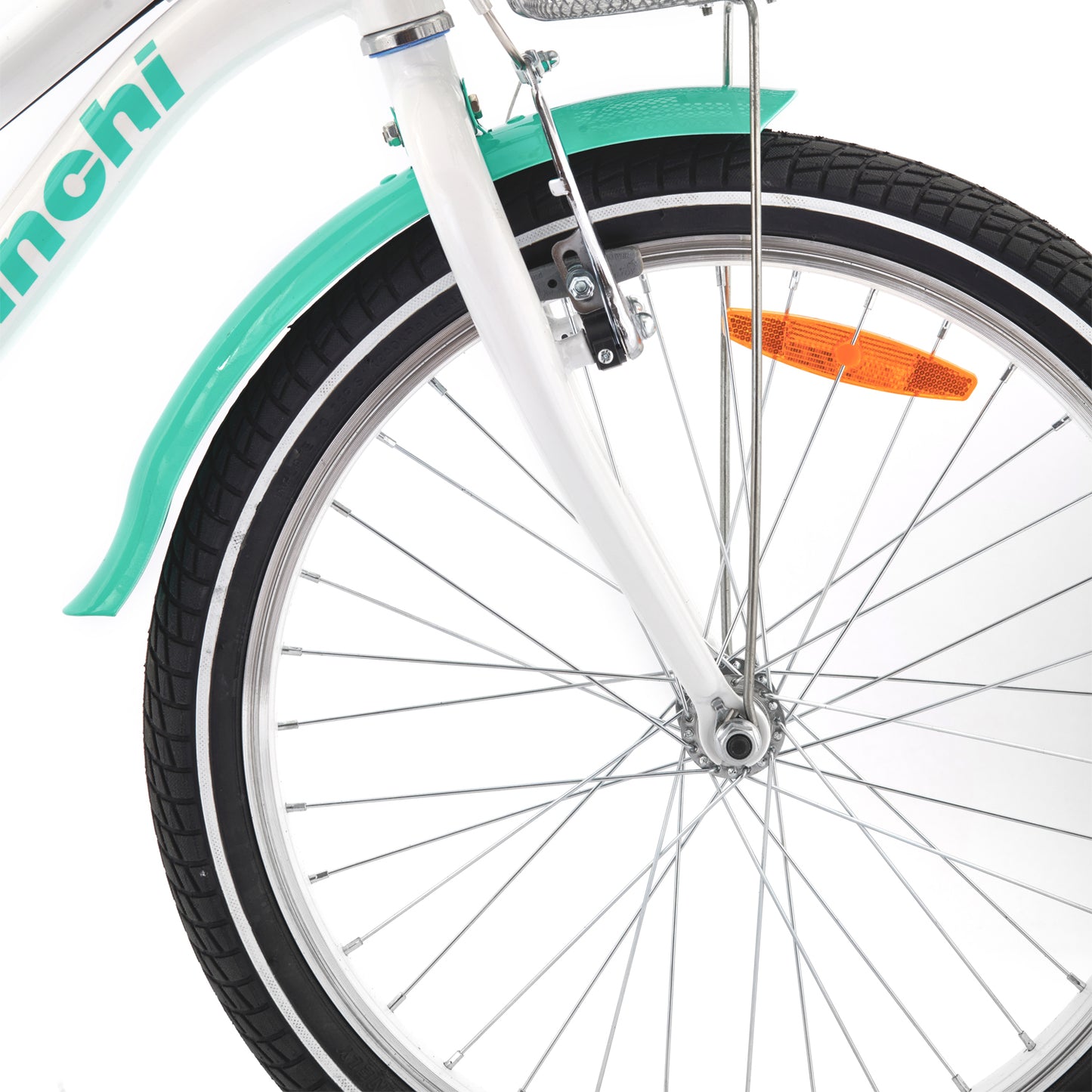 BICICLETA BIANCHI CLASSIC 20 GIRL BLANCO / VERDE CLARO