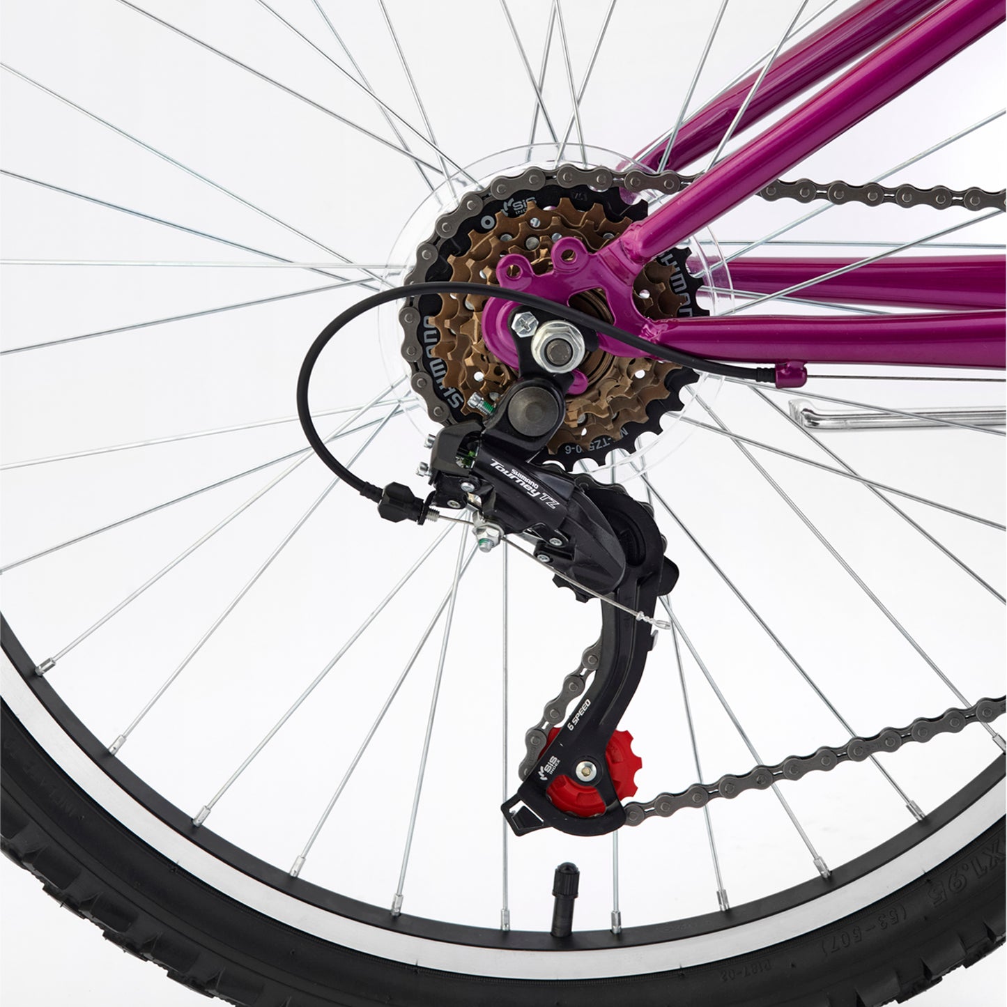 BICICLETA BIANCHI CLASSIC 24 LADY FUXIA