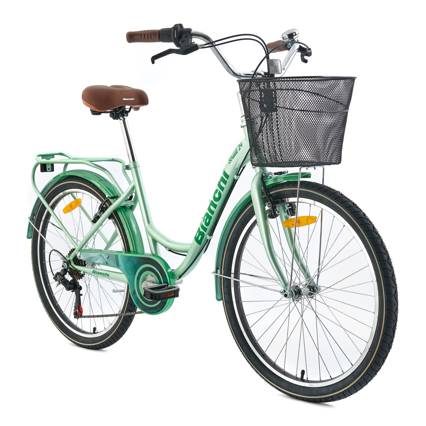 BICICLETA BIANCHI STREET 24 ST LADY VERDE CLARO