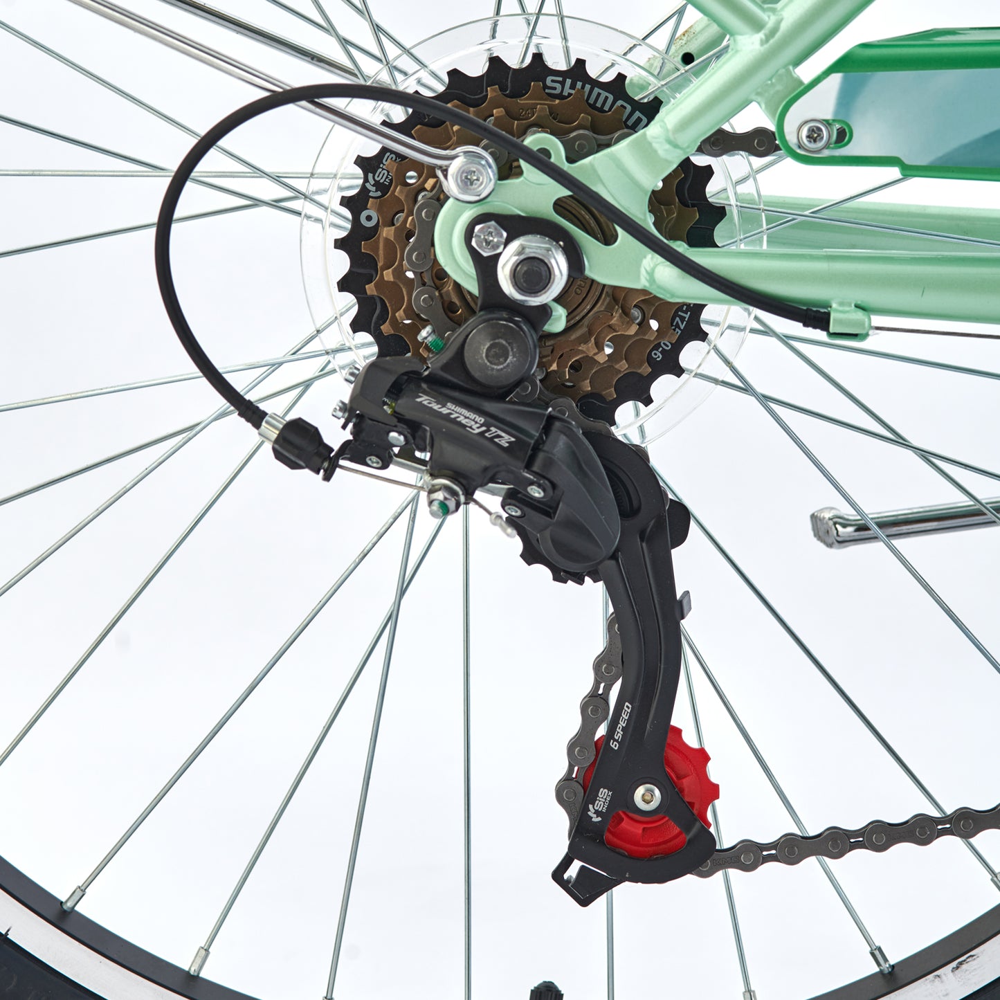 BICICLETA BIANCHI STREET 24 ST LADY VERDE CLARO
