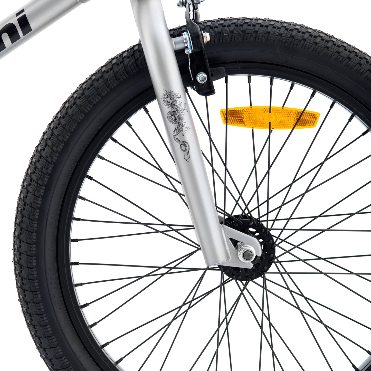 BICICLETA BIANCHI FREESTYLE SPORT (BMX) GRIS PLATA