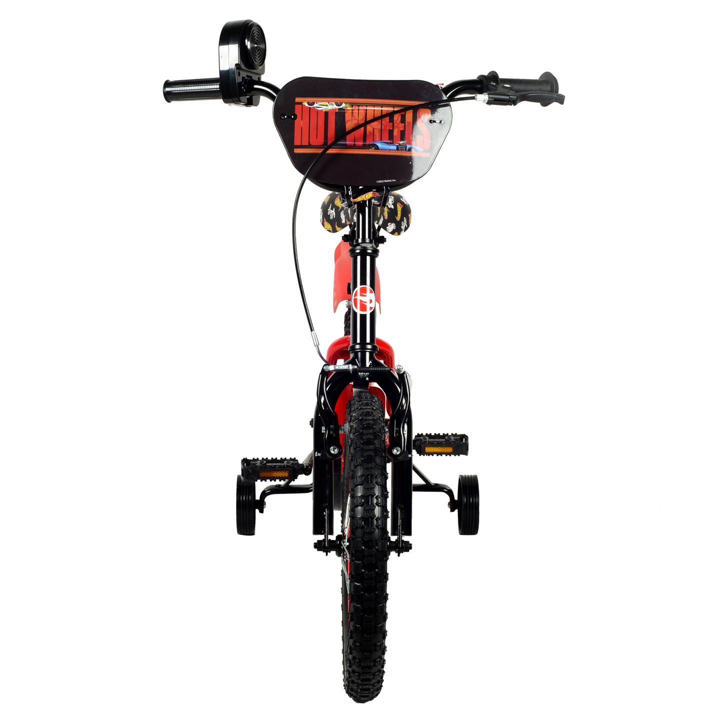 BICICLETA HOTWHEELS 16 ROJO / NEGRO
