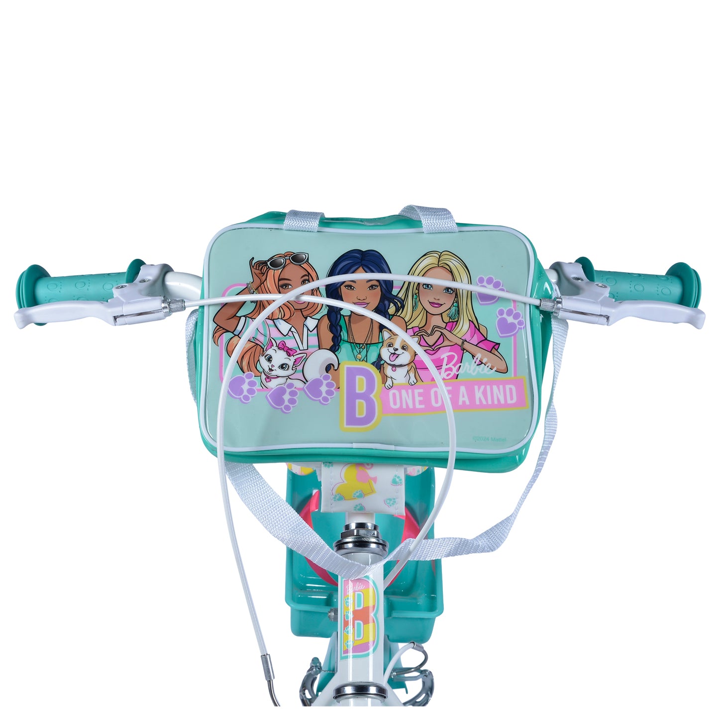 BICICLETA BARBIE 16 BLANCO