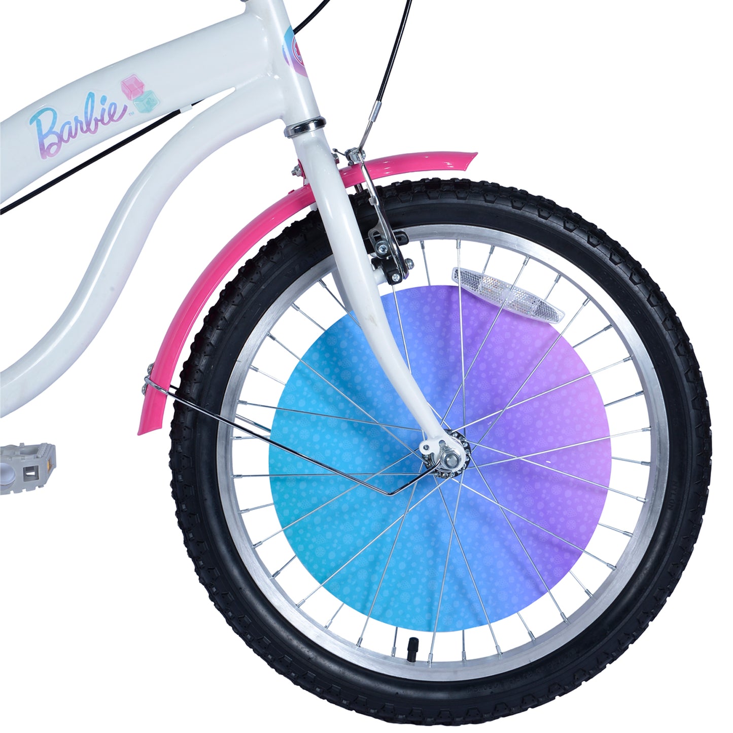 BICICLETA BARBIE 20 BLANCO