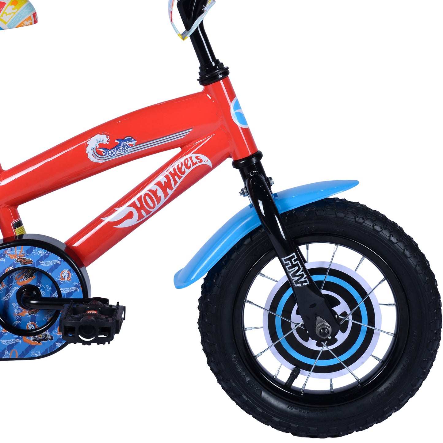 BICICLETA HOTWHEELS 12 ROJO