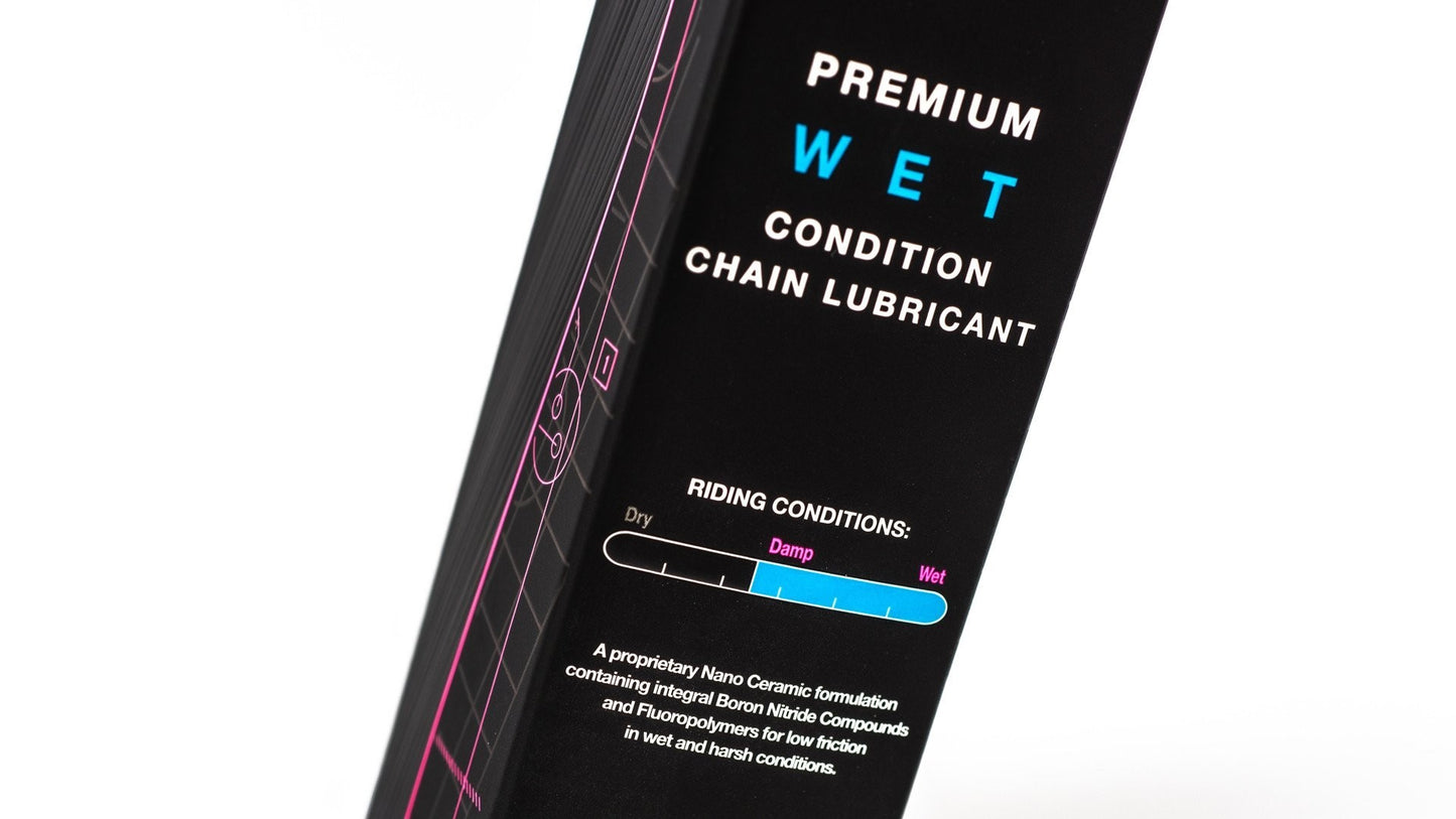 Lubricante de cadena húmedo wet ceramic lube Muc-Off 120ml