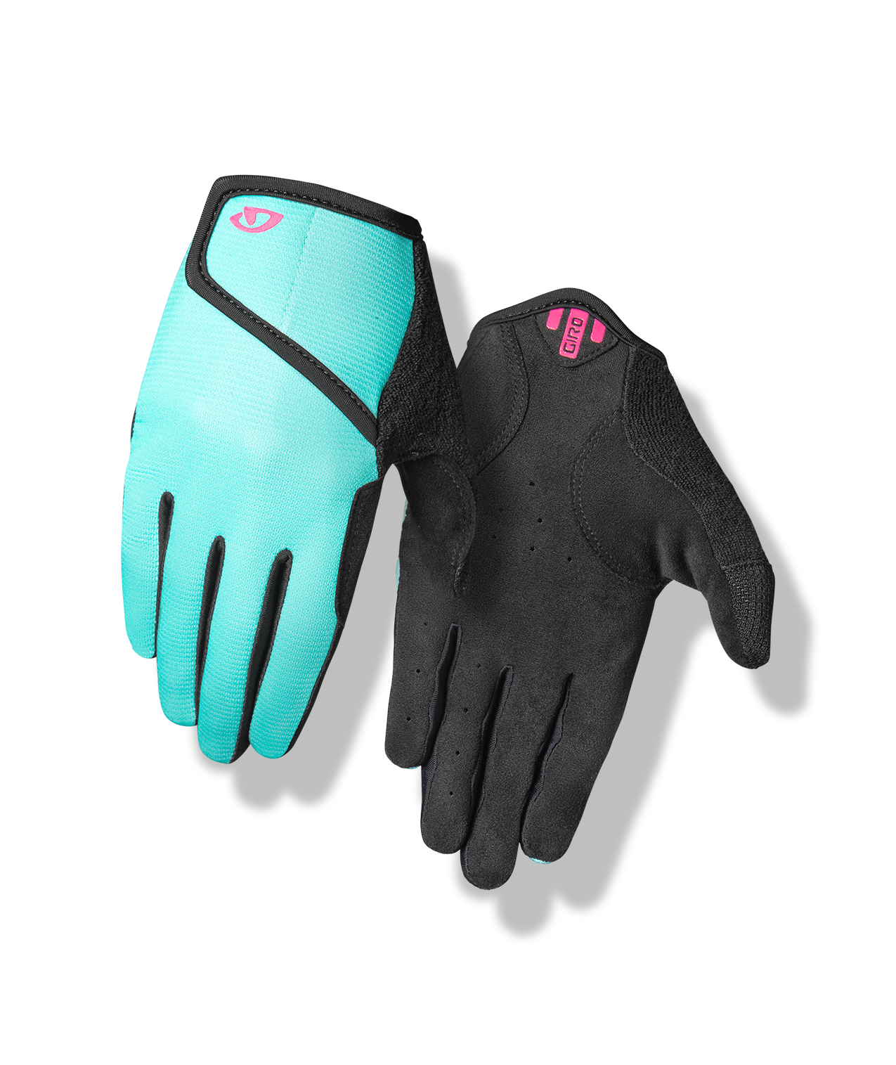 GUANTE GIRO DND JR II SCREAMING TEAL/NEON PINK T/M