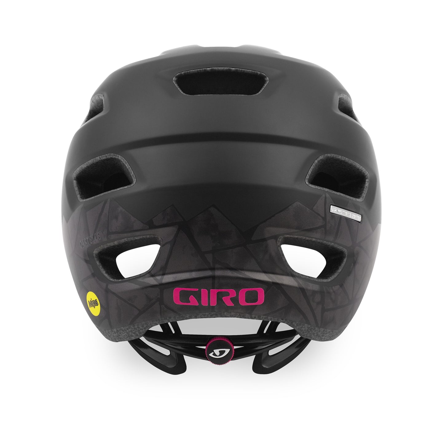 CASCO GIRO CARTELLE MIPS MAT BLK PINK