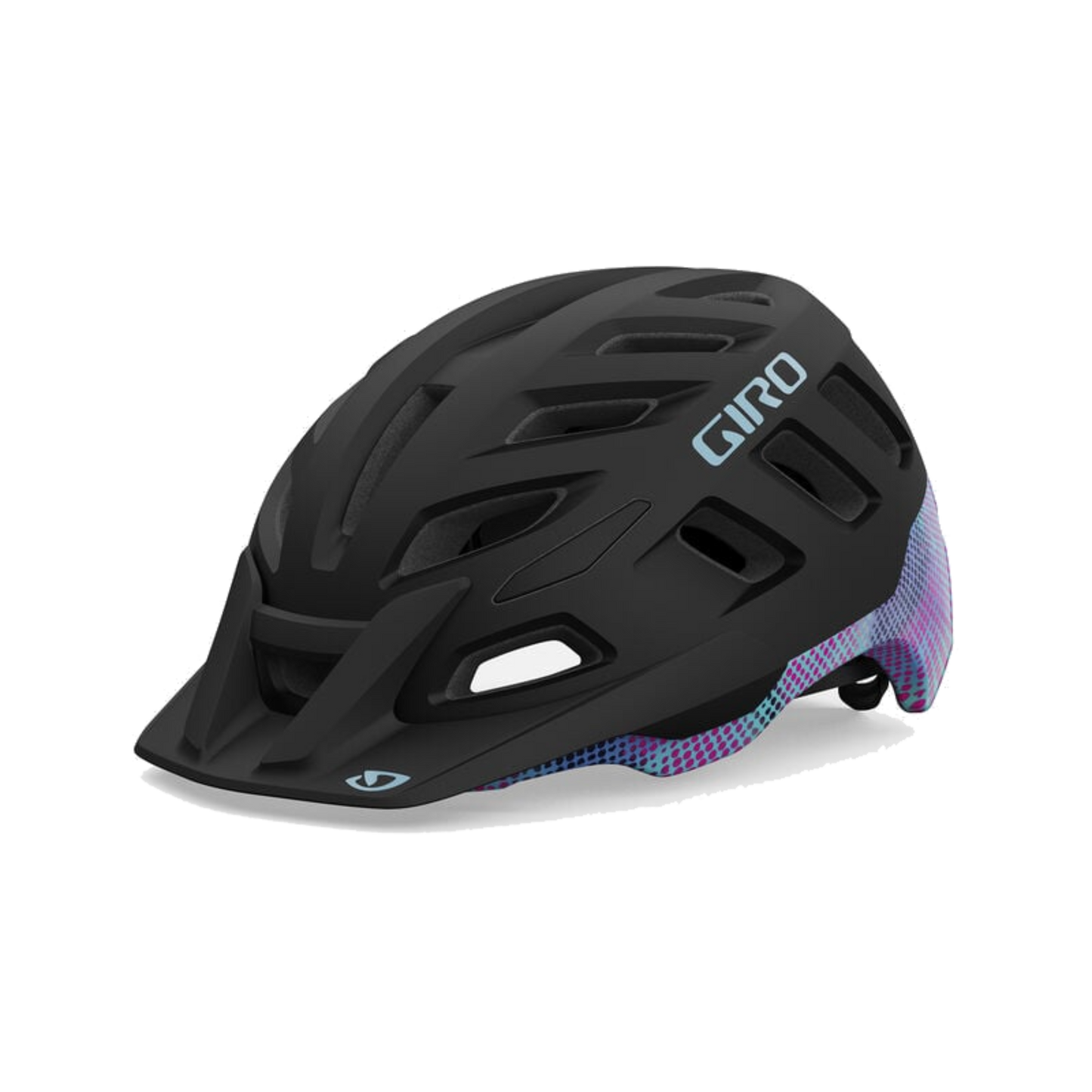 CASCO GIRO RADIX W MT BLACK CHROMA DOT