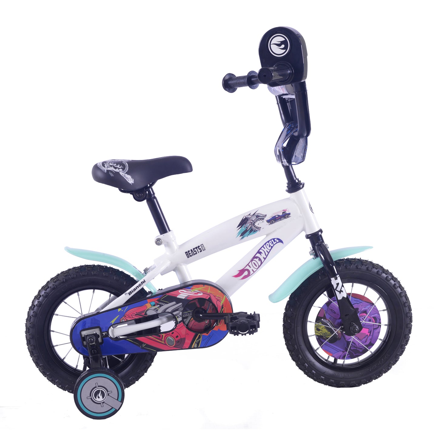 BICICLETA HOTWHEELS 12 BLANCO