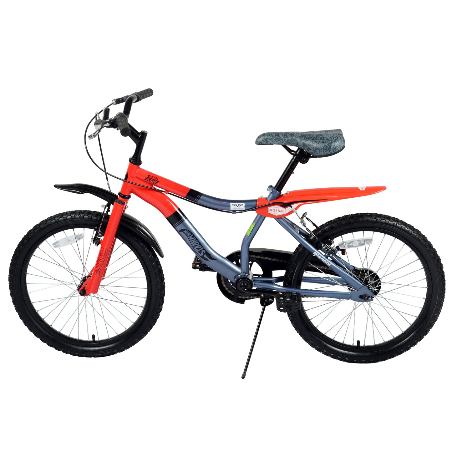 BICICLETA HOTWHEELS 20 ROJO / GRIS