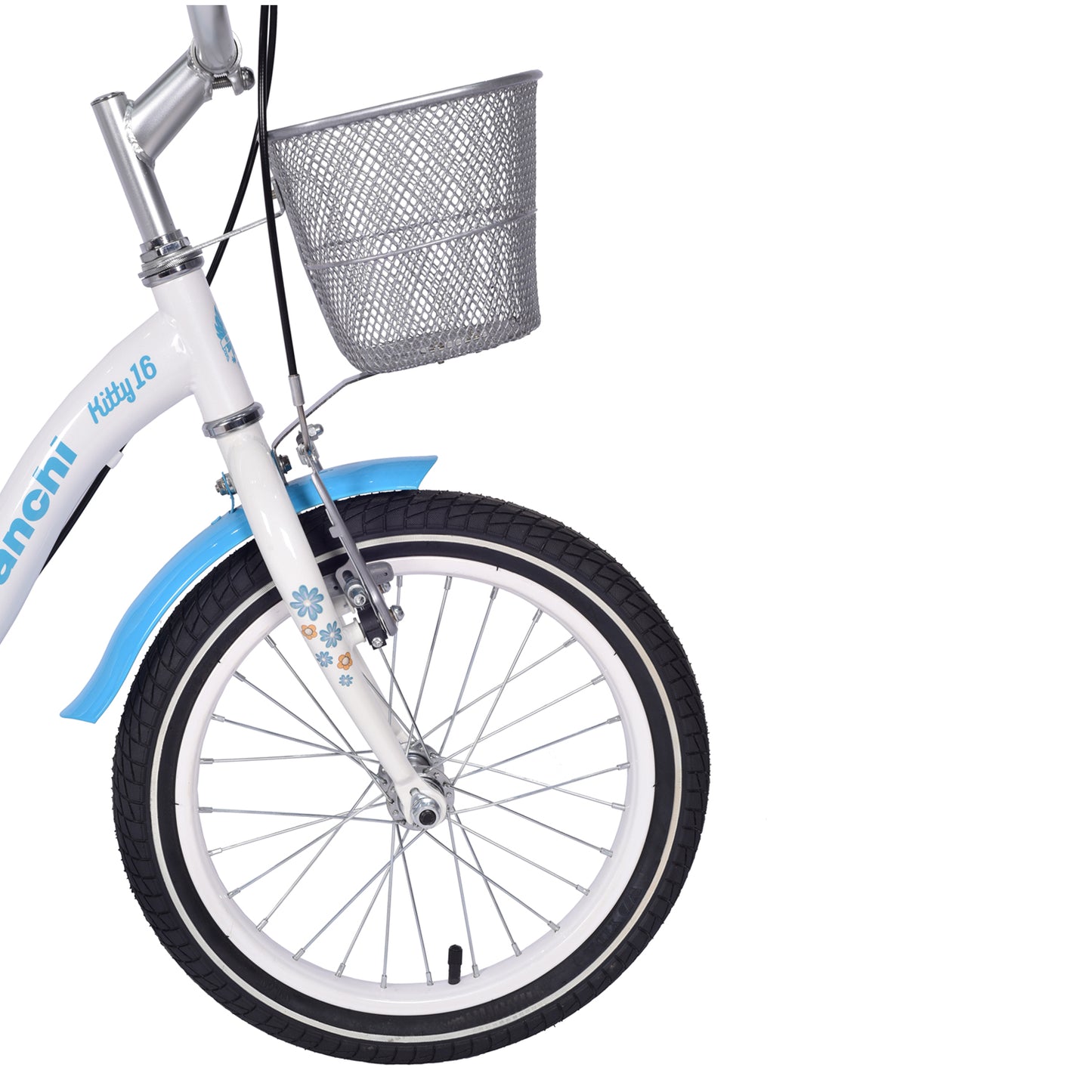 BICICLETA BIANCHI KITTY 16 BLANCO / AZUL