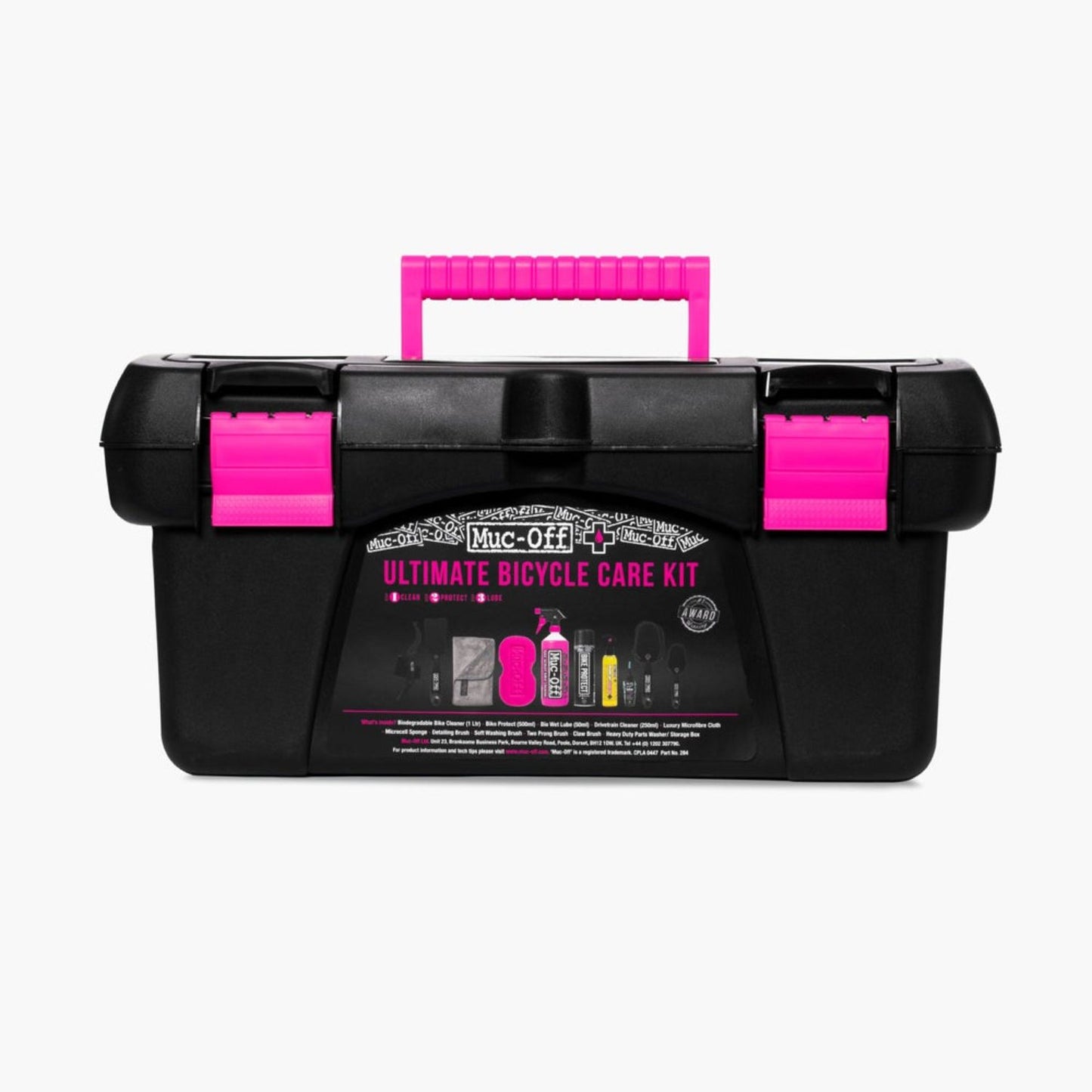 MUC-OFF ULTIMATE KIT LIMPIEZA Y CUIDADO DE BICICLETA (284)