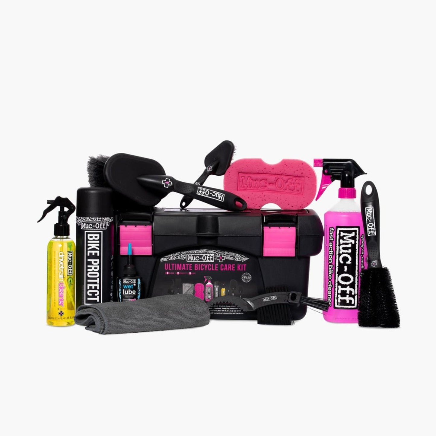 MUC-OFF ULTIMATE KIT LIMPIEZA Y CUIDADO DE BICICLETA (284)