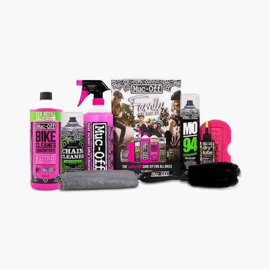 PACK DE LIMPIEZA FAMILIAR DE BICICLETAS MUC-OFF