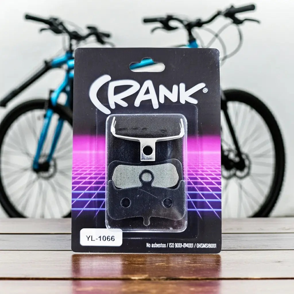 PASTILLA DE FRENO CRANK HAYES DOMINION SEMI METALLICO - Bianchi Store