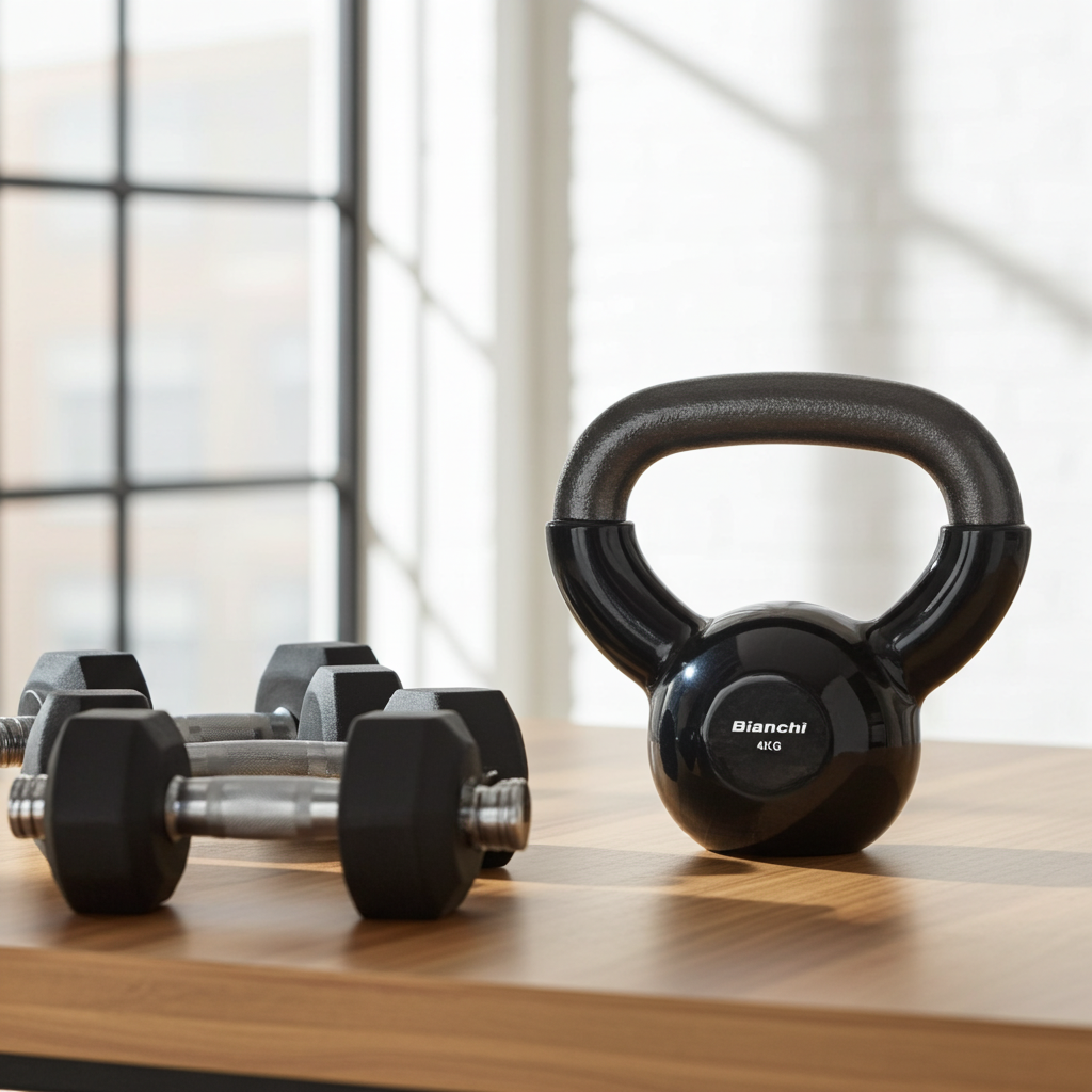 PESA KETTLEBELL 4 KG NEGRA